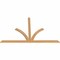 Ekena Millwork Richland Timber Gable Bracket, Western Red Cedar, 84"W x 53"H x 1 1/2"D x 3 1/2"F, 15/12 Pitch GBW084X53X0204RIC00SWR - alternate 3